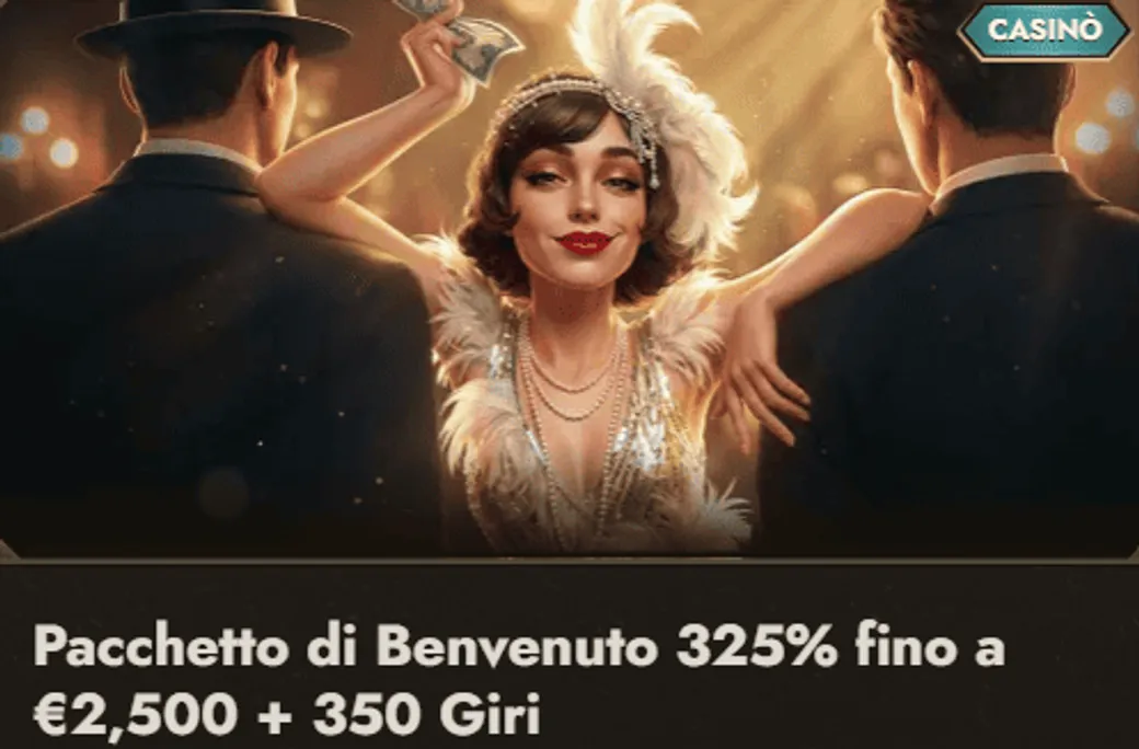 Pacchetto di benvenuto 325 fino a 2500 350 giri