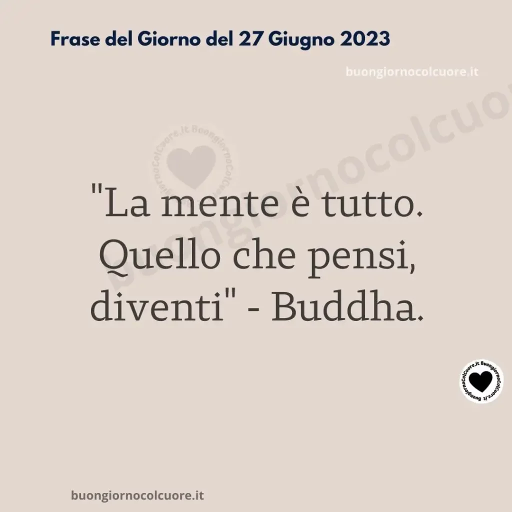 frase del giorno del 27 giugno