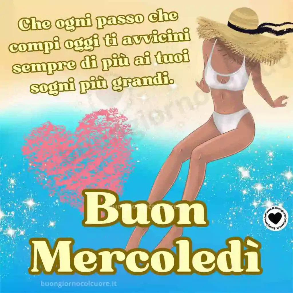 Buon Mercoledì sulla spiaggia