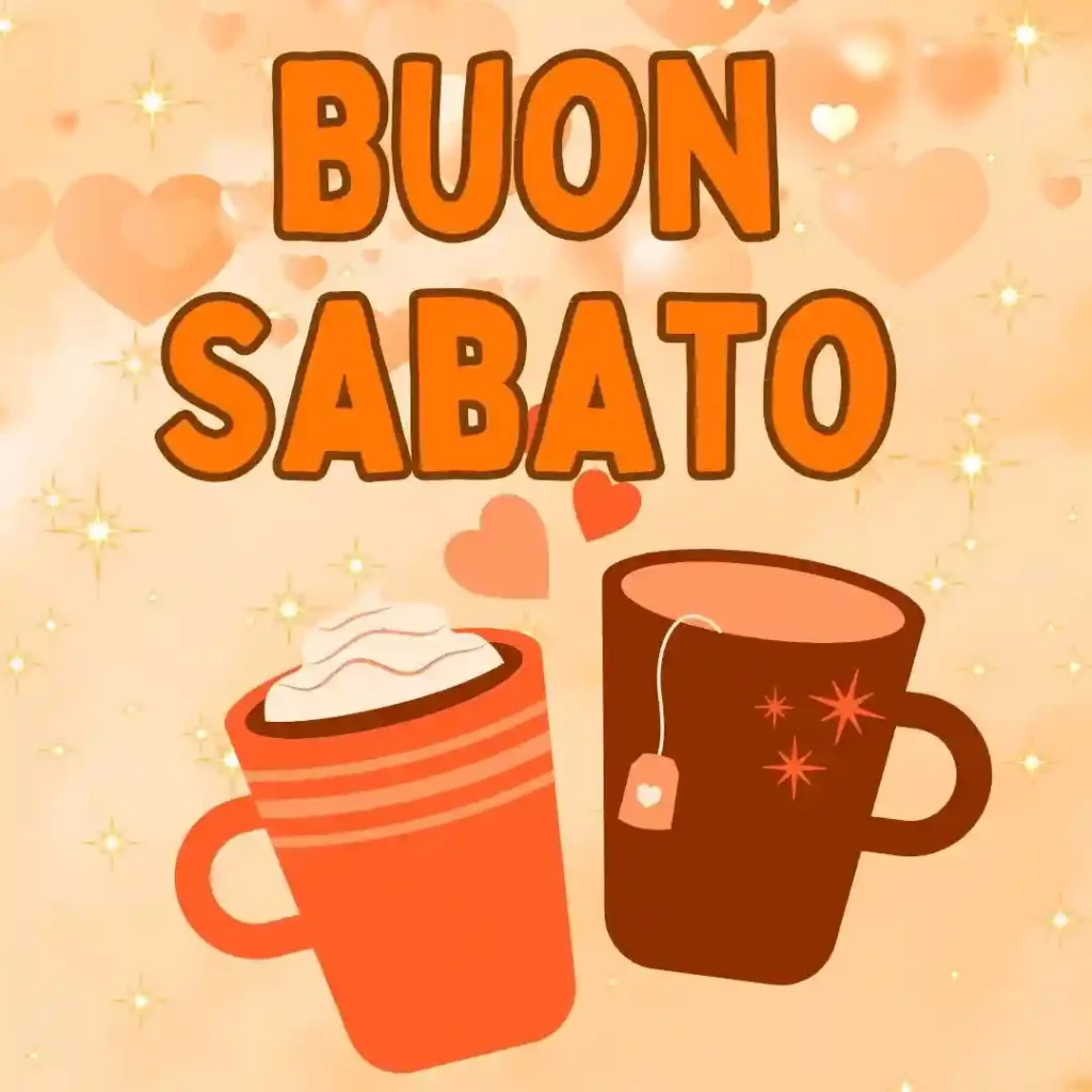 Buon Sabato cin cin di caffè